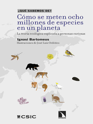 cover image of Cómo se meten ocho millones de especies en un planeta